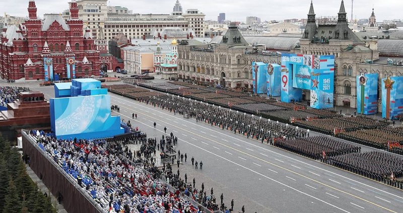 Cận cảnh lễ duyệt binh hoành tráng kỷ niệm Ngày Chiến thắng của Nga - Ảnh 1