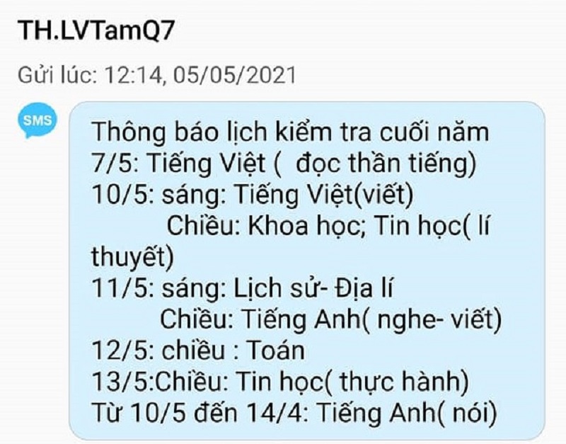 TP Hồ Chí Minh: Thay đổi lịch thi các cấp học - Ảnh 2