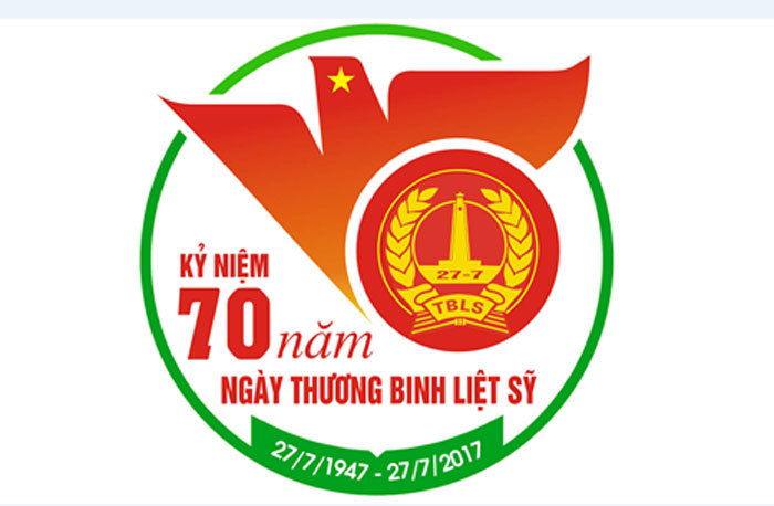 Chính thức công bố logo kỷ niệm 70 năm ngày Thương binh - Liệt sĩ - Ảnh 1