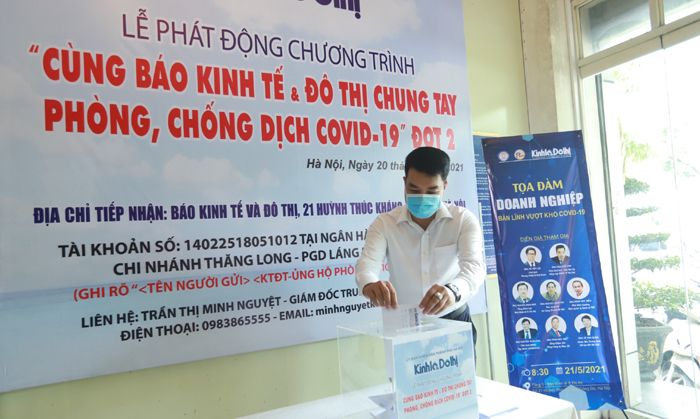 Doanh nghiệp chung tay cùng báo Kinh tế & Đô thị phòng chống dịch Covid-19 - Ảnh 2