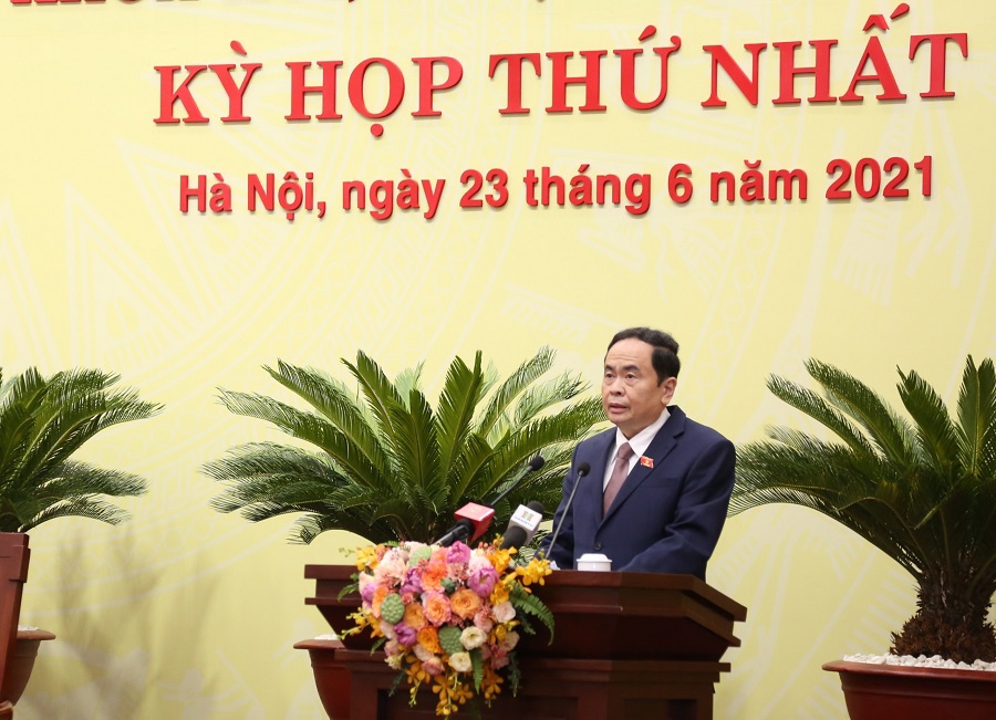 Phó Chủ tịch Thường trực Quốc hội Trần Thanh Mẫn: HĐND TP Hà Nội cần tiếp tục có nhiều giải pháp đột phá, đổi mới - Ảnh 1