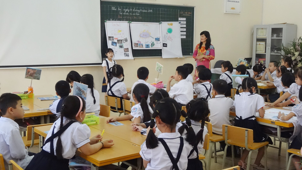TPHCM nhân rộng mô hình trường tiểu học mới  Báo Dân trí