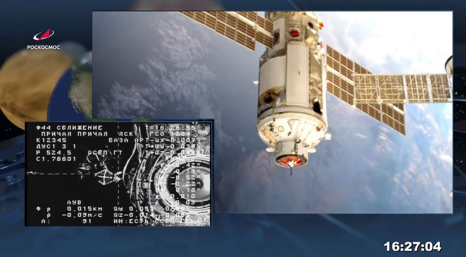 Thót tim sự cố lệch vị trí Trạm Vũ trụ Quốc tế do module 23 tấn của Nga - Ảnh 1
