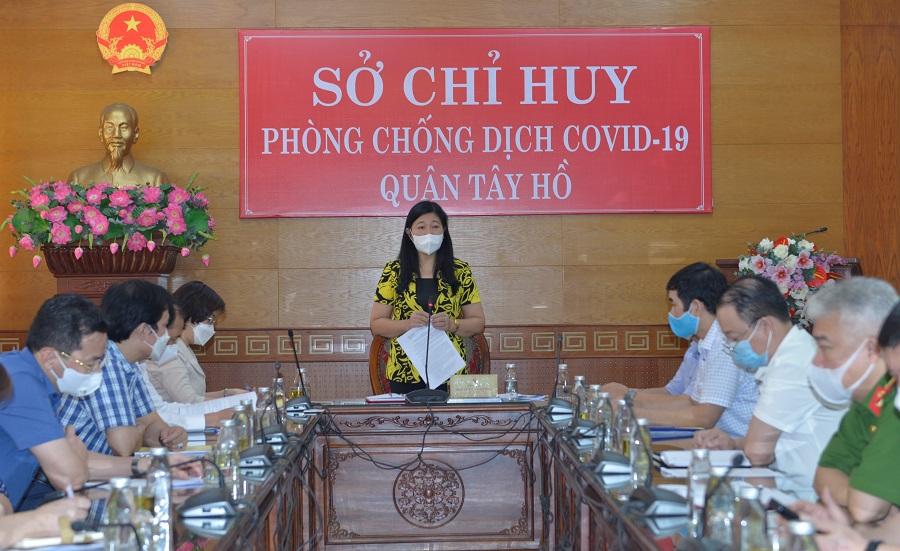 Chủ tịch Ủy ban MTTQ TP Nguyễn Lan Hương: Chú trọng kiểm soát những địa bàn giáp ranh để phòng chống dịch hiệu quả - Ảnh 3