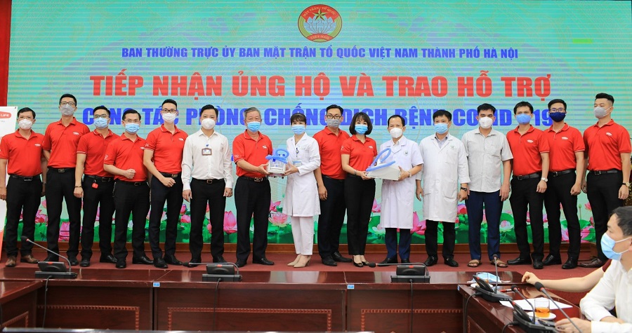 Hà Nội: Tiếp nhận ủng hộ phòng chống Covid-19 từ Quỹ “Vì cuộc sống tươi đẹp” của Công ty Bảo hiểm Dai-iChi Life Việt Nam - Ảnh 2