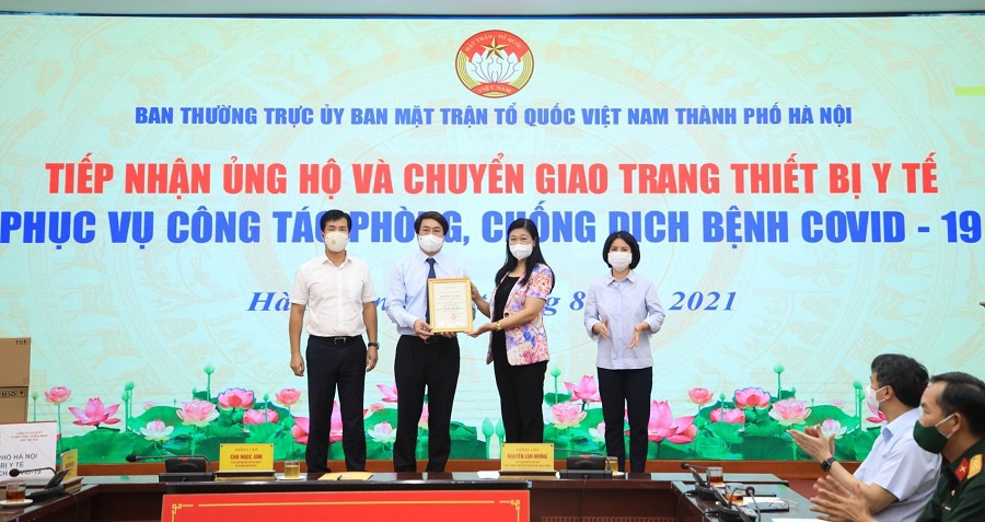 Chủ tịch UBND TP Chu Ngọc Anh: Sự chung tay của người dân, doanh nghiệp là nguồn tiếp sức tích cực phòng chống dịch - Ảnh 3