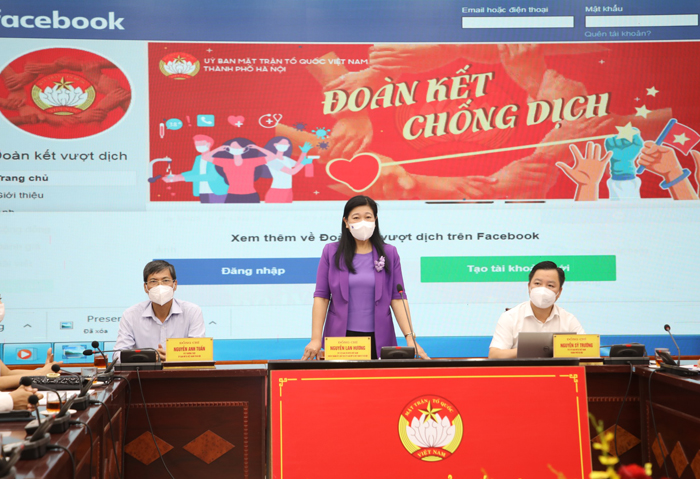 Hà Nội: Ra mắt Fanpage “Đoàn kết chống dịch” và Hotline hỗ trợ các hoàn cảnh khó khăn - Ảnh 3
