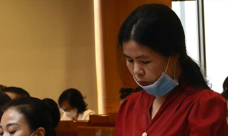 Hà Đông: Cử tri đặt nhiều nguyện vọng với các ứng cử viên đại biểu Hội đồng Nhân dân Thành phố Hà Nội - Ảnh 4