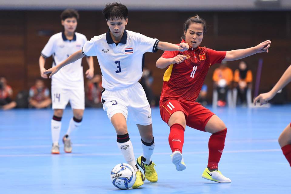 SEA Games 29: Futsal Việt Nam nhận 'thất bại kép' trước Thái Lan - Ảnh 1