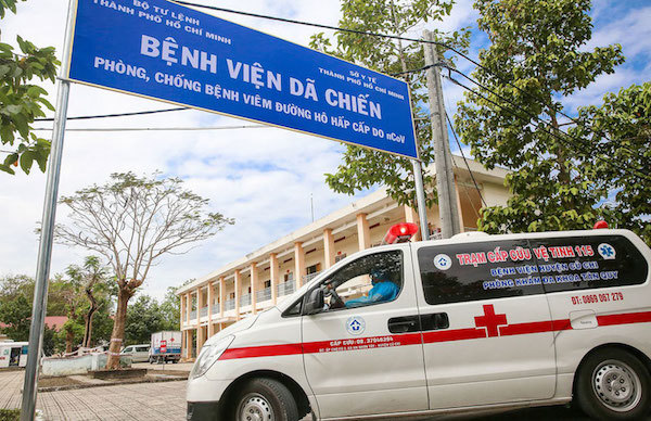 Hai ký túc xá ở TP Hồ Chí Minh thành bệnh viện dã chiến điều trị Covid-19 - Ảnh 1
