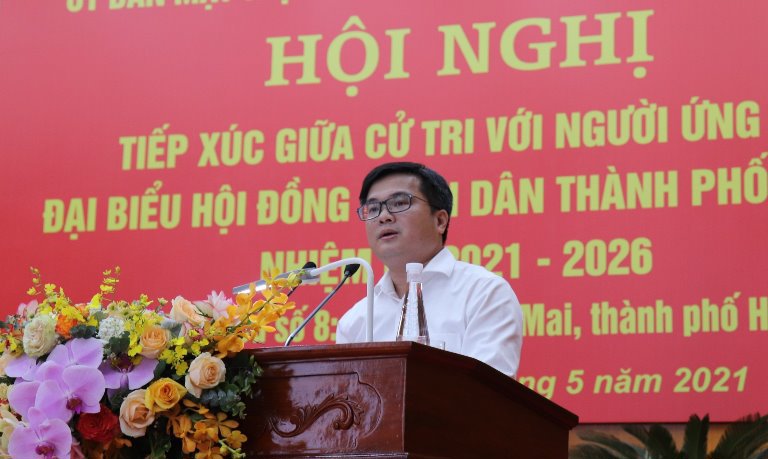 Cử tri quận Hoàng Mai đánh giá cao chương trình hành động của các ứng cử viên đại biểu HĐND TP Hà Nội khóa XVI - Ảnh 3