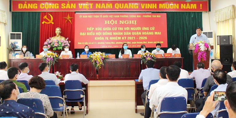 Cử tri Hoàng Mai mong các đại biểu HĐND quận quan tâm các vấn đề dân sinh, nâng cao chất lượng sống - Ảnh 1