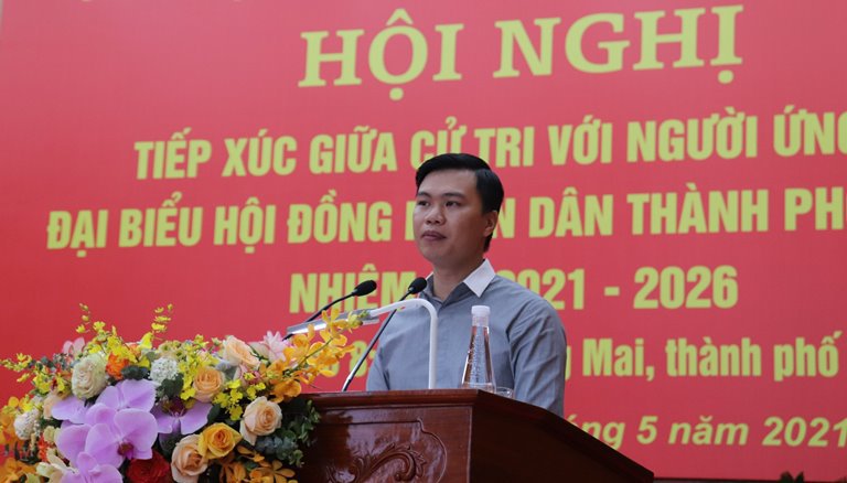 Cử tri quận Hoàng Mai đánh giá cao chương trình hành động của các ứng cử viên đại biểu HĐND TP Hà Nội khóa XVI - Ảnh 7