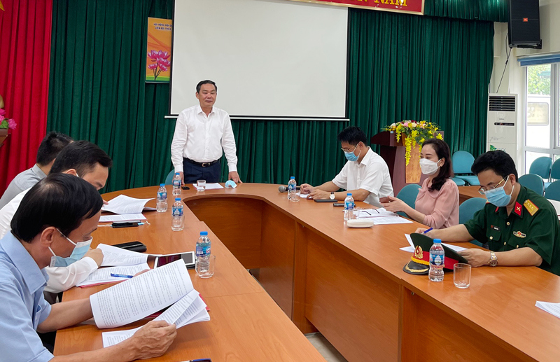 Phó Chủ tịch Thường trực UBND TP Hà Nội Lê Hồng Sơn: Nêu cao trách nhiệm, thực hiện đúng các quy định, quy chế trong kỳ thi vào lớp 10 - Ảnh 1