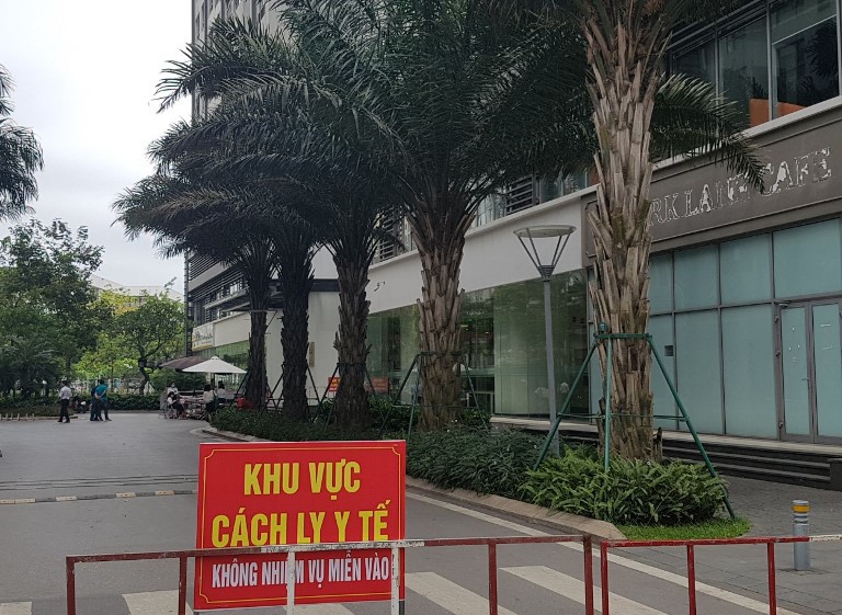 Hà Nội: Phong tỏa tạm thời tòa Park 7 Times City để truy vết liên quan ca mắc Covid-19 - Ảnh 2