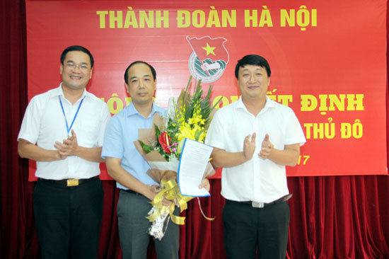 Thành đoàn Hà Nội công bố Quyết định bổ nhiệm Tổng biên tập Báo Tuổi trẻ Thủ đô - Ảnh 1