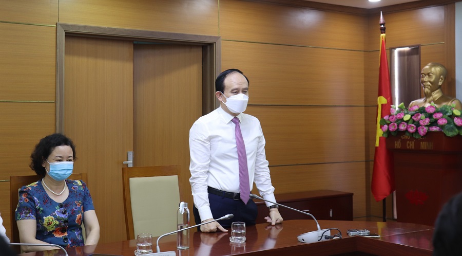 Chủ tịch HĐND Thành phố Nguyễn Ngọc Tuấn thăm, chúc mừng các cơ quan báo chí - Ảnh 1