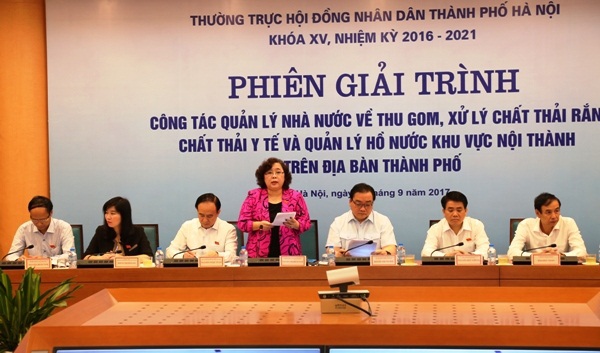 Chủ tịch HĐND TP Hà Nội: Tạo sự chuyển biến quản lý nhà nước về môi trường - Ảnh 1