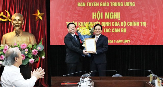 Ông Phùng Xuân Nhạ giữ chức Phó Trưởng ban Tuyên giáo Trung ương - Ảnh 1