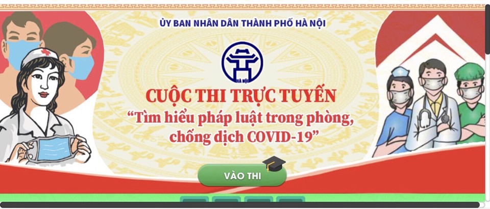 Huyện Thường Tín triển khai cuộc thi tìm hiểu pháp luật trong phòng, chống dịch Covid-19 - Ảnh 1