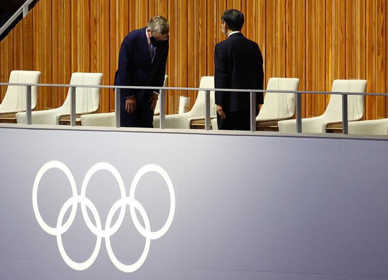 Những hình ảnh ấn tượng tại lễ khai mạc Olympic Tokyo 2020 “có một không hai” - Ảnh 5