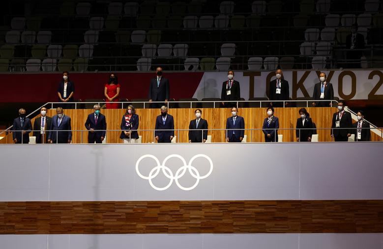 Những hình ảnh ấn tượng tại lễ khai mạc Olympic Tokyo 2020 “có một không hai” - Ảnh 3