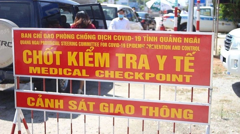 Dừng vận tải khách tuyến Quảng Ngãi - Đà Nẵng, tái kích hoạt 4 chốt kiểm tra y tế - Ảnh 1