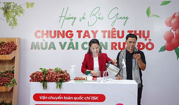 Nghệ sĩ chung tay nối dài kênh tiêu thụ nông sản Bắc Giang - Ảnh 2