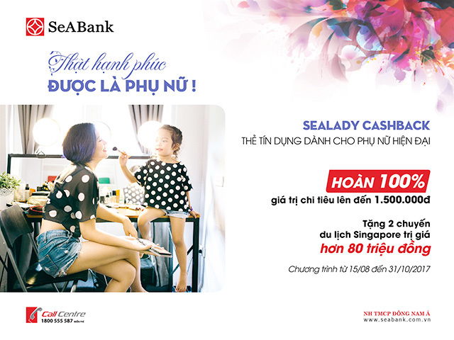 SeABank ra mắt thẻ tín dụng dành riêng cho phụ nữ - Ảnh 1