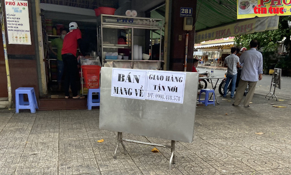 TP Hồ Chí Minh: Dừng dịch vụ ăn uống mang về từ 0 giờ ngày 9/7 - Ảnh 1