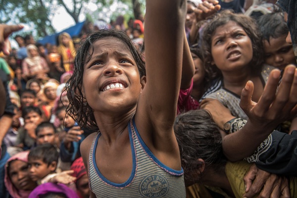 Những gương mặt trẻ em giữa cuộc khủng hoảng của người Rohingya - Ảnh 1