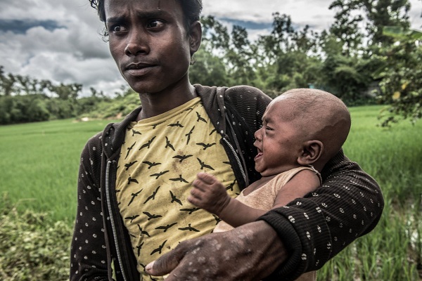 Những gương mặt trẻ em giữa cuộc khủng hoảng của người Rohingya - Ảnh 5