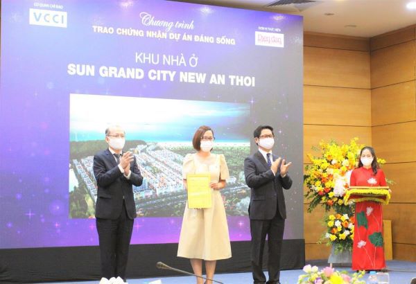 Sun Property giành 4 giải thưởng tại chương trình "Dự án đáng sống 2021" - Ảnh 1