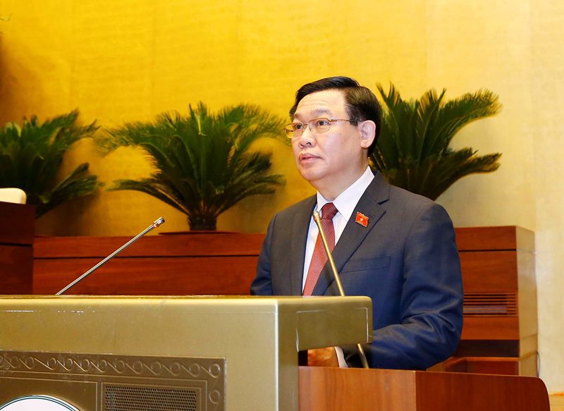 Ông Vương Đình Huệ tiếp tục được giới thiệu để bầu Chủ tịch Quốc hội khóa XV - Ảnh 1