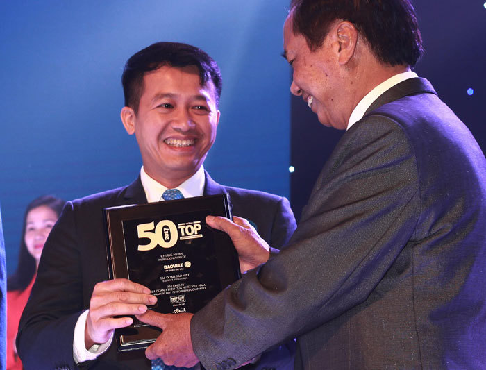Tập đoàn Bảo Việt lọt Top 50 công ty kinh doanh hiệu quả nhất Việt Nam - Ảnh 1