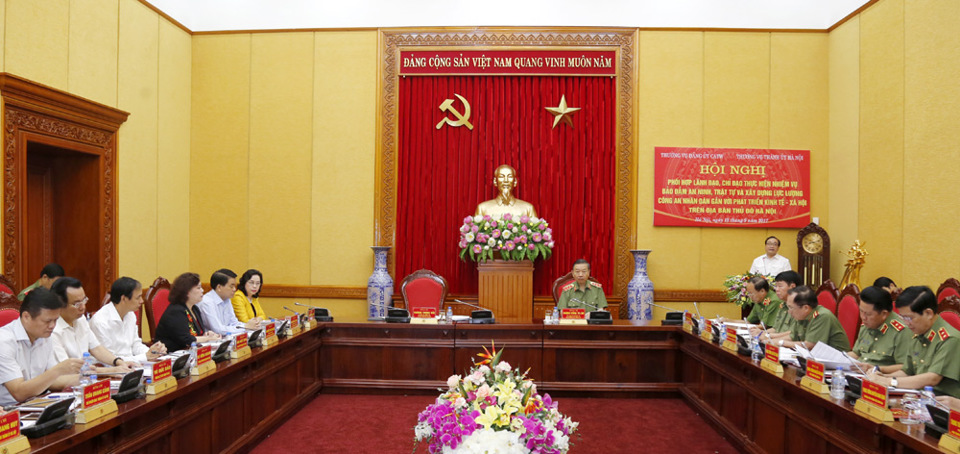 TP Hà Nội và Bộ Công an tăng cường phối hợp chặt chẽ - Ảnh 2