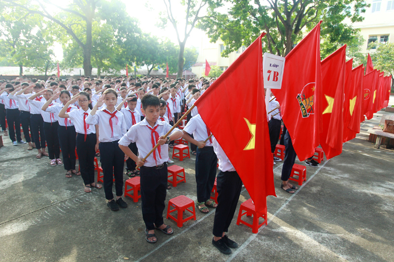 Hà Nội: Hơn 1,8 triệu học sinh náo nức dự lễ khai giảng năm học mới - Ảnh 2