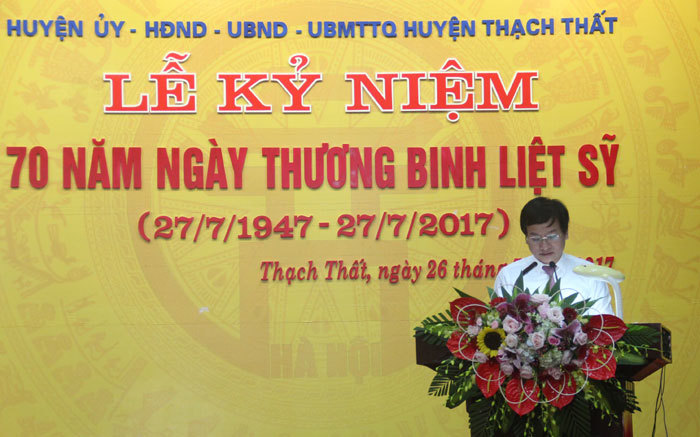 Thạch Thất không có gia đình chính sách thuộc diện hộ nghèo - Ảnh 1