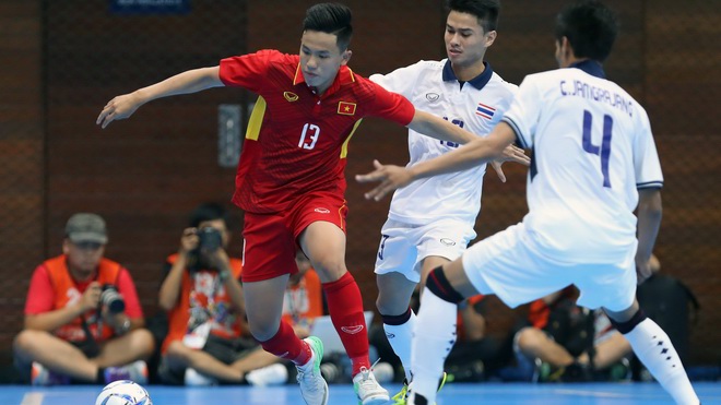 SEA Games 29: Futsal Việt Nam nhận 'thất bại kép' trước Thái Lan - Ảnh 2