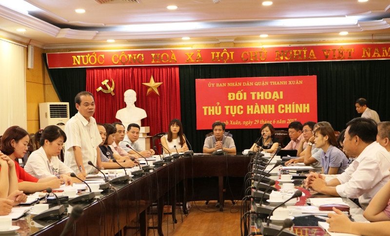 Quận Thanh Xuân: Công dân hài lòng khi thực hiện thủ tục hành chính - Ảnh 1