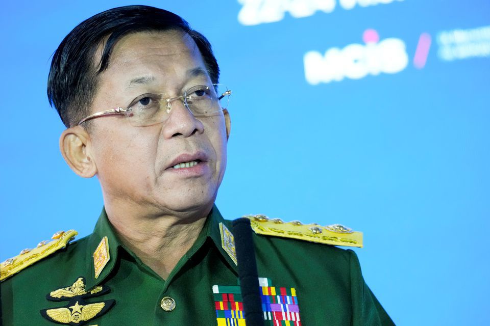 Thống tướng Myanmar cam kết đối thoại với đặc phái viên ASEAN - Ảnh 1