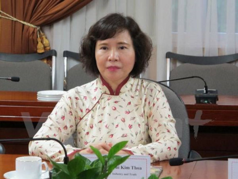 Bà Hồ Thị Kim Thoa bất ngờ nộp đơn xin thôi việc - Ảnh 1