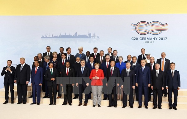 Thủ tướng Nguyễn Xuân Phúc phát biểu tại Hội nghị thượng đỉnh G20 - Ảnh 1