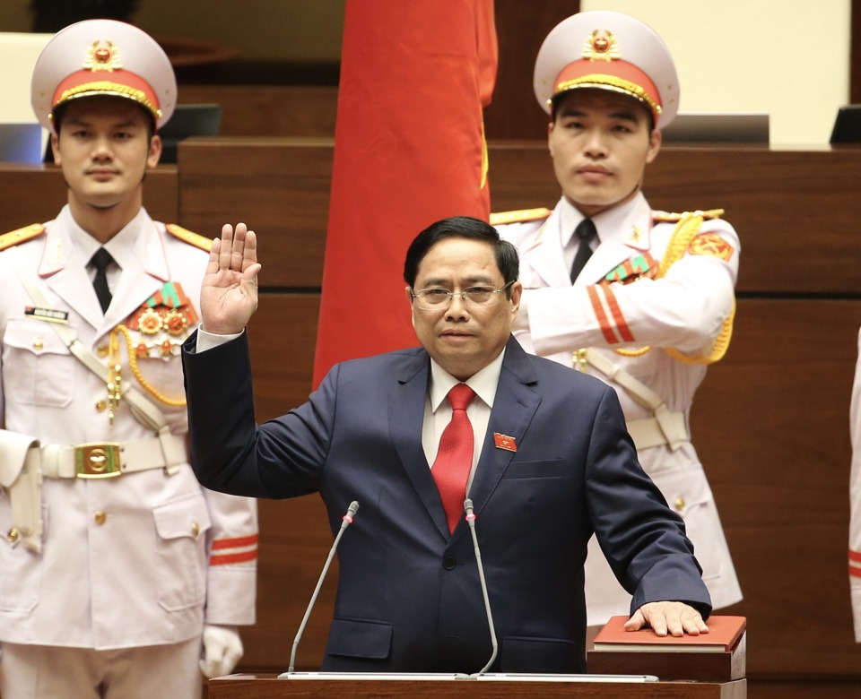 Lãnh đạo Lào, Trung Quốc chúc mừng Chủ tịch nước và Thủ tướng Chính phủ - Ảnh 1
