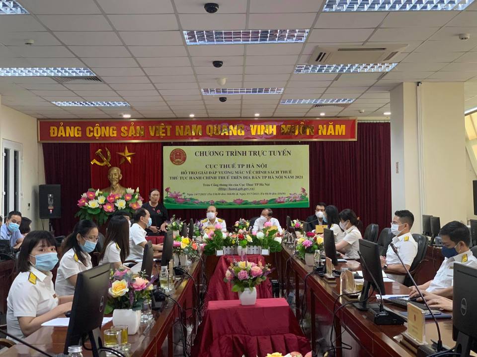 Thuế Hà Nội giải đáp thắc mắc trực tuyến cho gần 170.000 doanh nghiệp - Ảnh 2