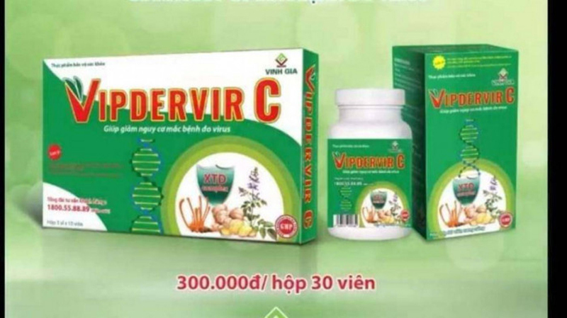 Yêu cầu Công ty Vinh Gia đổi tên sản phẩm Vipdervir-C - Ảnh 1