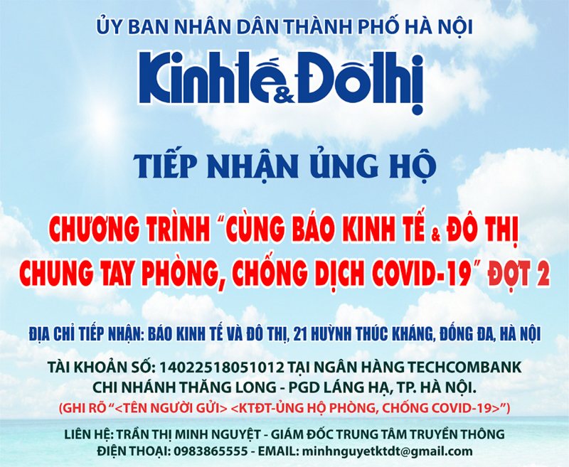 Báo Kinh tế & Đô thị trao quà ủng hộ phòng chống dịch Covid-19 cho Bệnh viện E - Ảnh 3