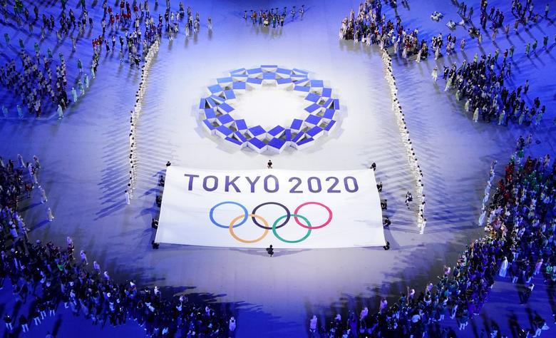Những hình ảnh ấn tượng tại lễ khai mạc Olympic Tokyo 2020 “có một không hai” - Ảnh 17