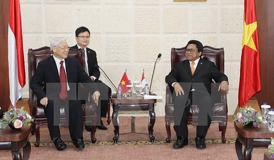 Quan hệ chiến lược Việt Nam - Indonesia ngày càng phát triển - Ảnh 1