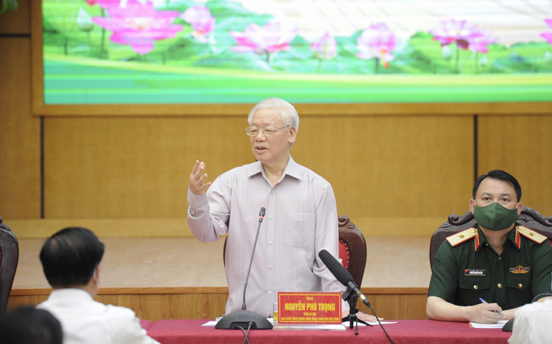 Tổng Bí thư Nguyễn Phú Trọng: Sẽ làm hết sức mình nếu trúng cử Đại biểu Quốc hội khoá XV - Ảnh 1
